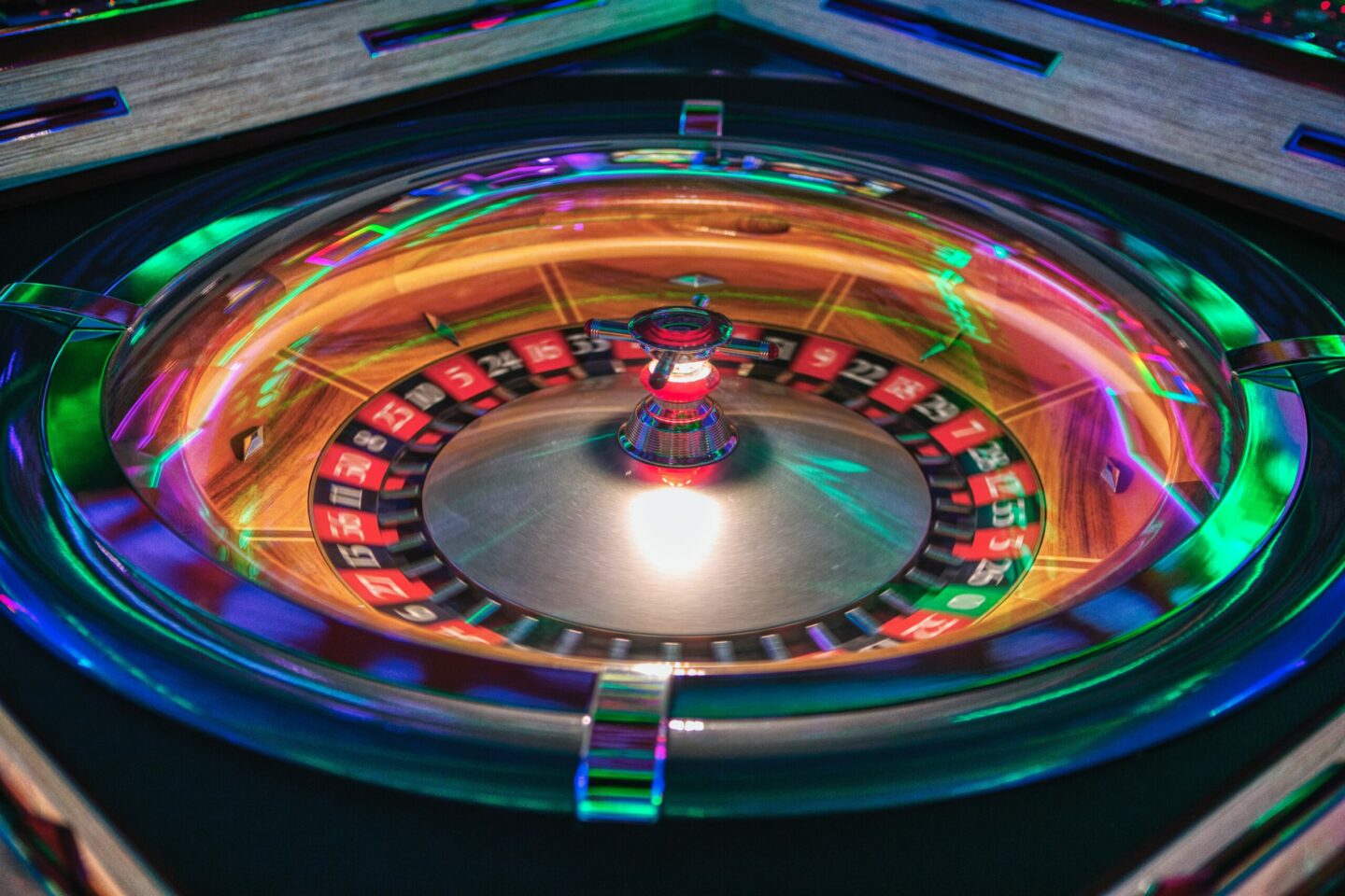 Roulette de casino, jeux de hasard